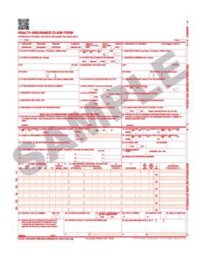 changes to the 1500 claim form healthcare data management